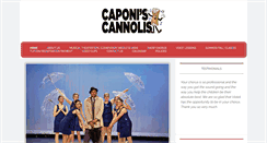 Desktop Screenshot of caponimusic.com